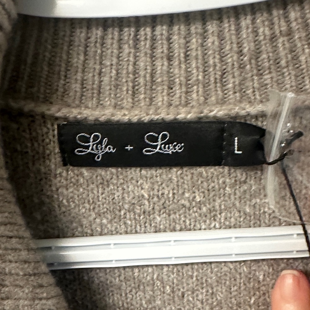 Lyla + Luxe nwt Stanley sweater jacket - Picture 2 of 13